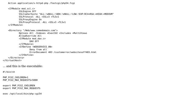 DevOps & SysAdmins: Apache + PHP via FastCGI смотреть онлайн