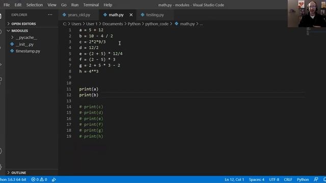 Python for Beginners: Math Operations смотреть онлайн