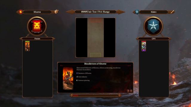The Watchmen in the Night VS Bloodletters of Khorne. Total War Warhammer 3 смотреть онлайн