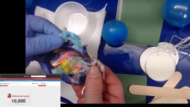 Live-- 10,000 Subscriber Countdown!! Lets Chat and Paint, my first live stream! смотреть онлайн