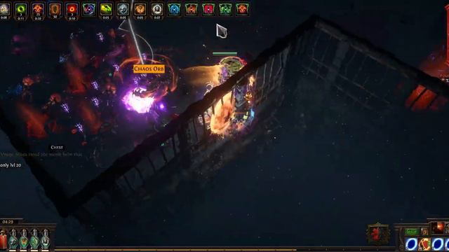 [3.16] Path Of Exile - T3 Tower Death Aura MF Occultist (double Beyond Clear Showcase)