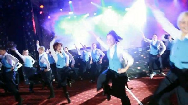 Шоу-балет Rush-style.Танцевальный флешмоб на открытии выставки "Метро-2012"