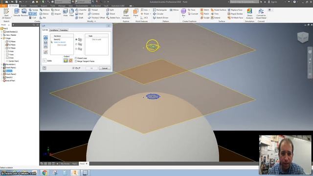 Making a Pumpkin using Inventor (Part 1 of 2) смотреть онлайн