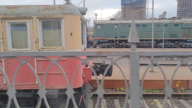 Горловина Рижского вокзала и музей поездов. 06.11.2022 смотреть онлайн