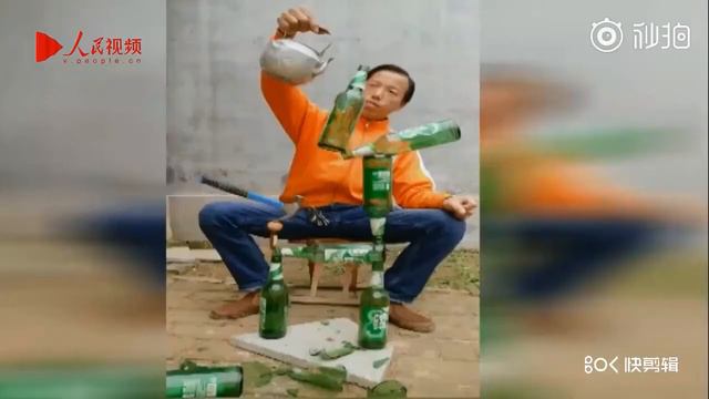 Гений баланса! Что бывает, когда руки растут, откуда надо... смотреть онлайн
