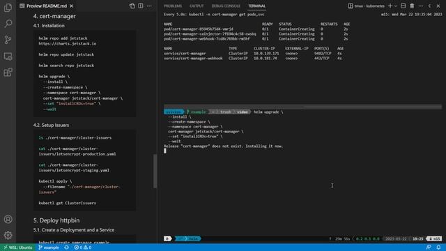 030 Instalando o cert-manager смотреть онлайн