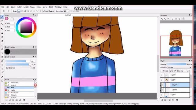firealpaca speedpaint | Frisk (Undertale) смотреть онлайн