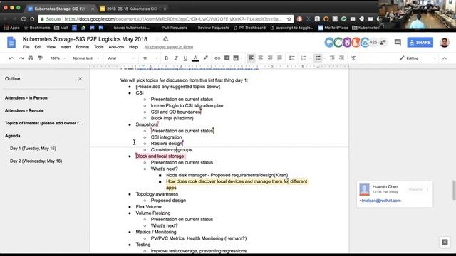 "F2F Intro & Voting on Topics" by Saad Ali (Google) at Kubernetes SIG Storage F2F May 2018 смотреть онлайн