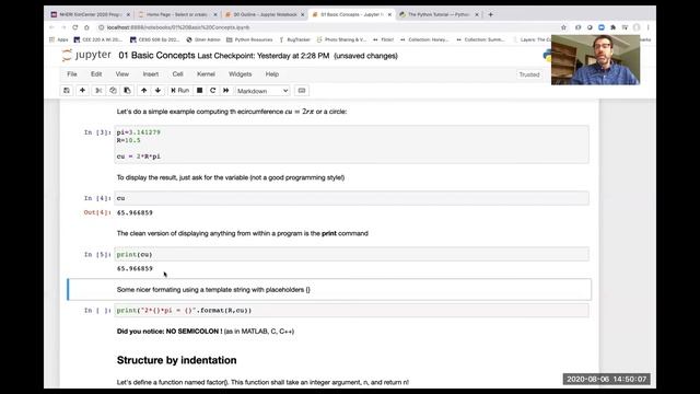 Python Quickstart Tutorial: First steps & basic concepts смотреть онлайн