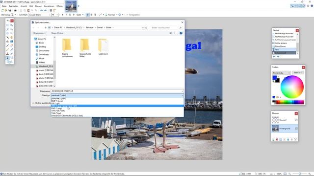 paint.net - Bild exportieren смотреть онлайн