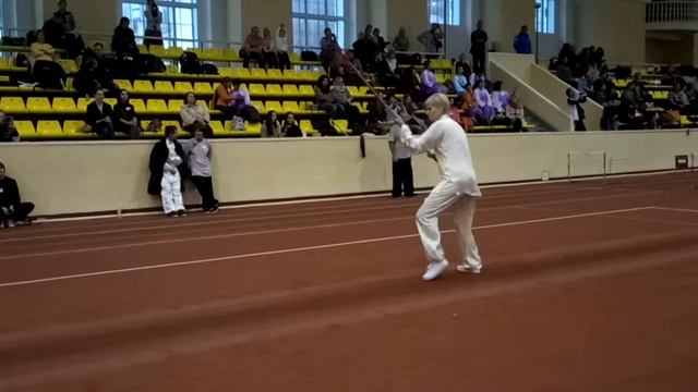 VIII Чемпионат Европы по Тайцзицюань. Санкт-Петербург 2016. Форма с оружием: Копье. Стиль У. смотреть онлайн