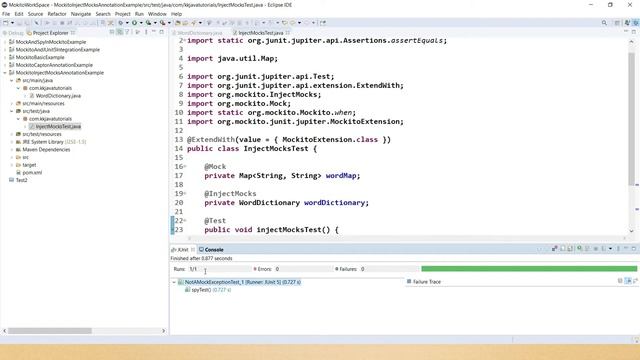 @InjectMocks Annotation in Mockito with Example || Mockito @InjectMocks – Mocks Dependency Injectio смотреть онлайн