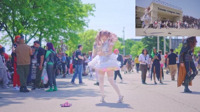 「推しの子」アイドル (IDOL)YOASOBI/Dance Cover @Anime North Toronto【踊ってみた】 смотреть онлайн