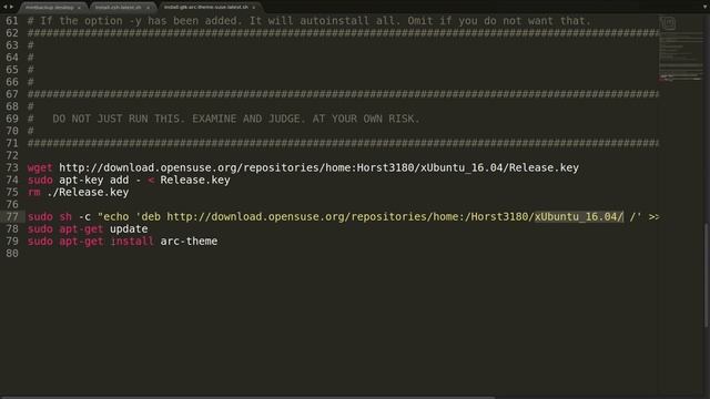 24 installing gtk ark theme from github horst 3180 смотреть онлайн