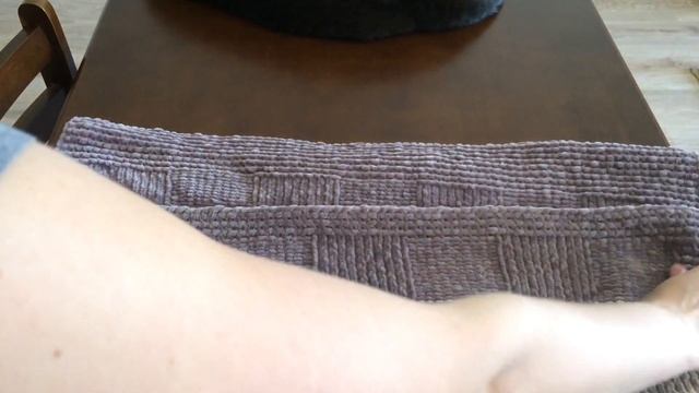 Как связать лежанку для кота // мастер класс // вязание спицами смотреть онлайн