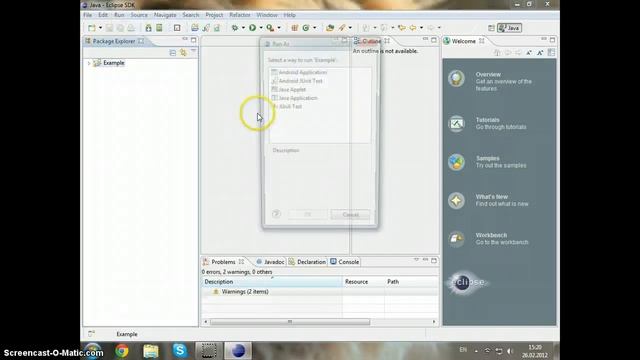Знакомство со средой программирования под Android - Eclipse смотреть онлайн