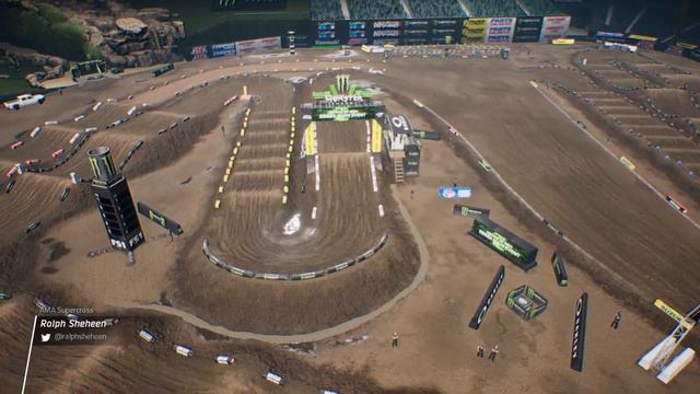 Monster Energy Supercross : The game смотреть онлайн