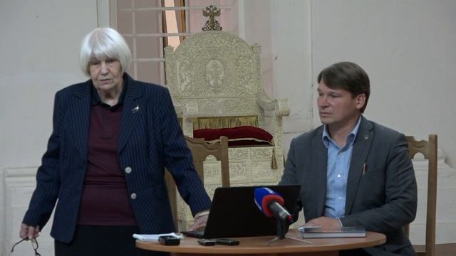 Царь Федор Иоаннович: официальная часть передачи бюста и уникальная информация от М.М. Герасимовой смотреть онлайн