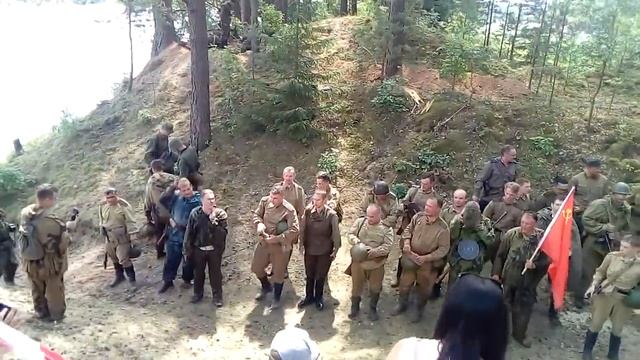 Реконструкторы после боя Бешенковичи 2019 смотреть онлайн
