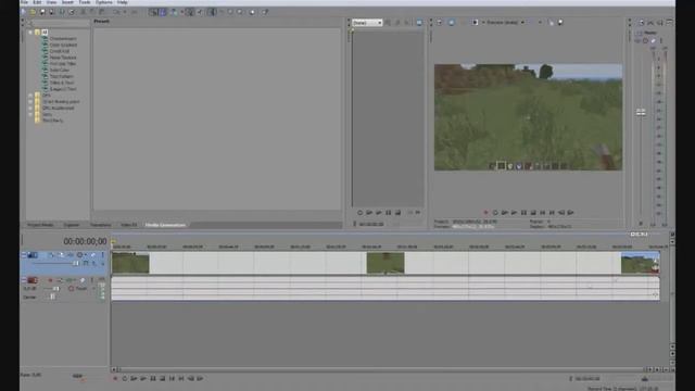 Как вырезать кусок видео в Sony Vegas смотреть онлайн