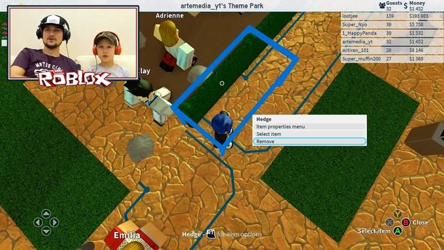 МОЙ СОБСТВЕННЫЙ ПАРК РАЗВЛЕЧЕНИЙ Roblox СИМУЛЯТОР РОБЛОКС #3 theme park tycoon смотреть онлайн