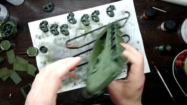 Сборка модели советского тяжёлого танка Т-35 смотреть онлайн