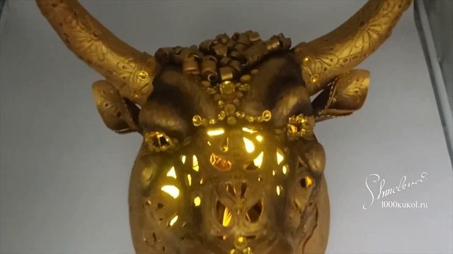 Фоамиран! Презентация МК "Голова быка, или Похищение Европы" (фом арт) смотреть онлайн