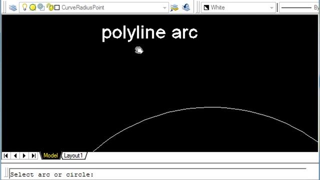 how to find curve or radius point in autocad using lisp | CTL67 смотреть онлайн