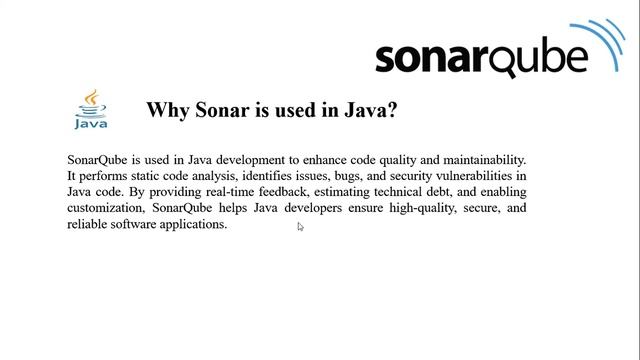 What is SonarQube | How does SonarQube work |key metrics provided by SonarQube|Benefits of SonarQub смотреть онлайн