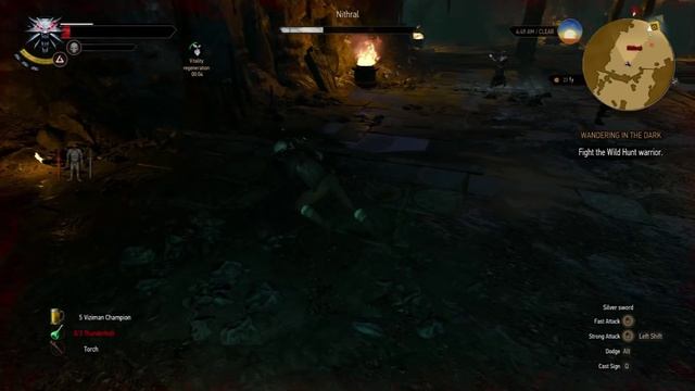 Wild Hunt Fight - The Witcher 3 Wild Hunt PC Playthrough Part 29 смотреть онлайн