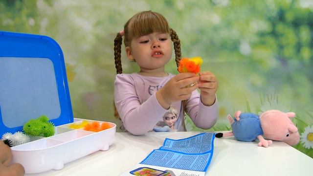 Конструктор - репейник Bunchems. Очень необычный конструктор, легко собирается и разбирается. смотреть онлайн