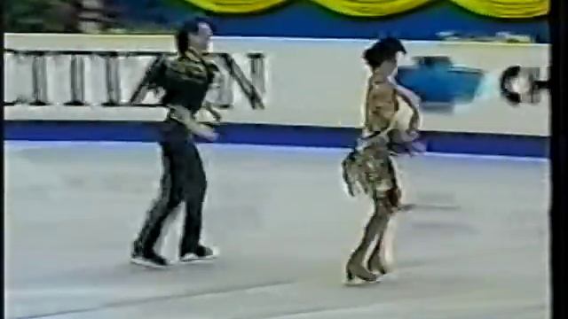 Irina Lobacheva & Ilia Averbukh RUS - 2000 World Championships OD смотреть онлайн