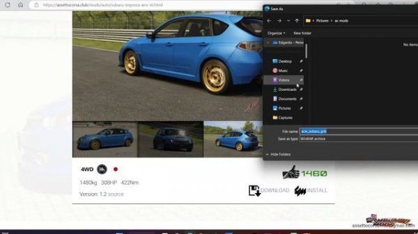 Como instalar MODS en Assetto Corsa Tutorial CONTENT MANAGER