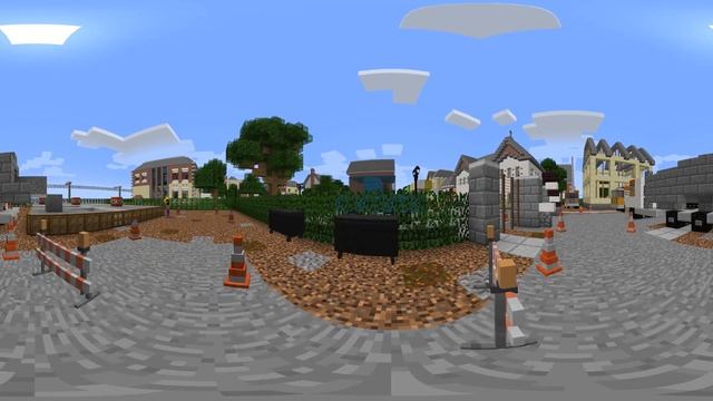 Untitled Goose Game in 360° - A Minecraft VR Video смотреть онлайн