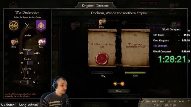 World Conquest in 5:35:45 | Bannerlord Speedrun | 1.7.0 Influence Exploit смотреть онлайн