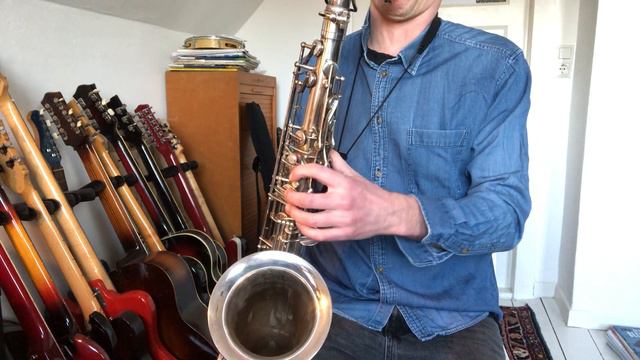 B&S "Blue Label" Tenor Saxophone for sale смотреть онлайн