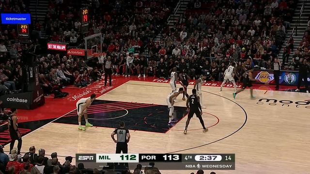 Final 5:39 WILD ENDING Bucks vs Trail Blazers 👀| January 31, 2024 смотреть онлайн
