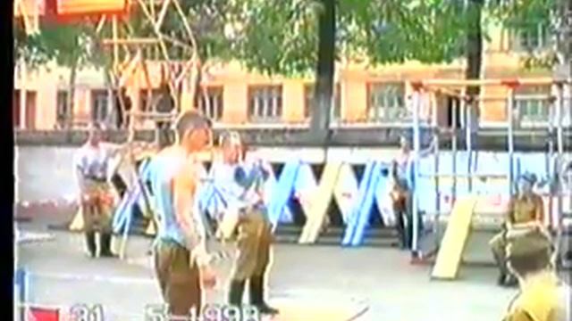 ПВИ ракетных войск,смотр физической подготовки.