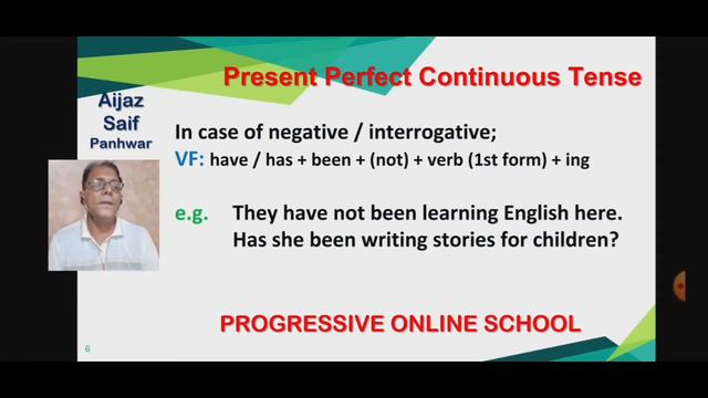 English grammar: Tenses Part- II, Lecture by: Aijaz Saif Panhwar смотреть онлайн