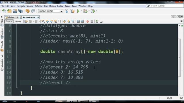 Java Basic Tutorial - Arrays смотреть онлайн