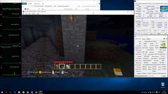 XENIA Xbox 360 Emulator - Minecraft Xbox360 Edition (2012). Ingame. OpenGL.Test #2 смотреть онлайн
