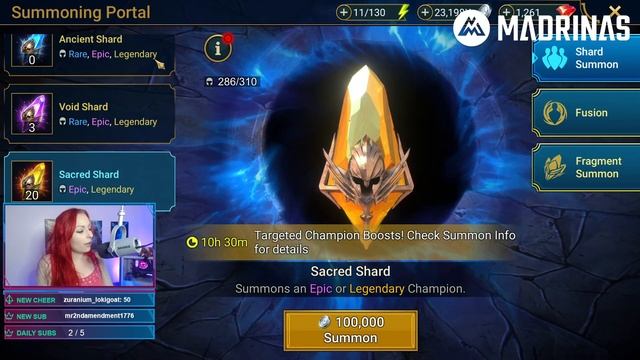 10x Bad-El SACRED SHARDS! Viewer Shard Pulls • RAID Shadow Legends смотреть онлайн