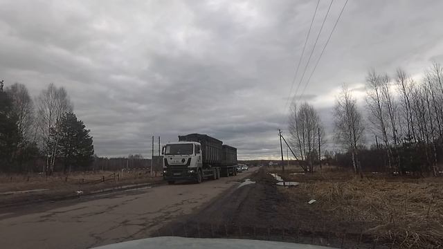 Мусор из Москвы везут в Касимов, Рязанская область смотреть онлайн