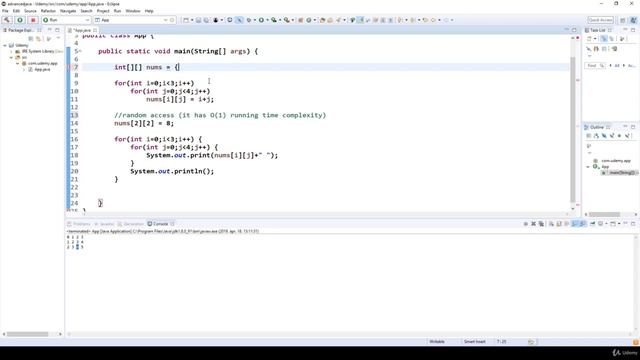 #37 Multidimensional arrays example | Java Programming: Step by Step from A to Z смотреть онлайн