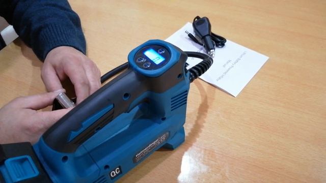 ЭЛЕКТРИЧЕСКИЙ БЕСПРОВОДНОЙ ВОЗДУШНЫЙ НАСОС HEIMERDINGER LB 121 смотреть онлайн