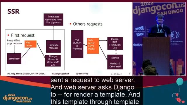 lightning talk Rethinking Django Vue SSR смотреть онлайн