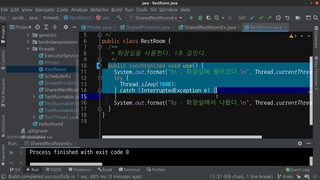 Web Programming II 09. Synchronization смотреть онлайн