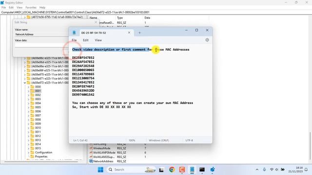 How to Change MAC Address on Windows 11 смотреть онлайн