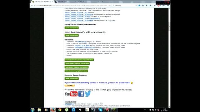 [Tutoriel] "Comment installer les Shaders ? [Minecraft 1.7.2] смотреть онлайн