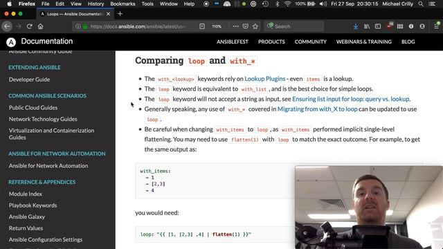 Using "loop" versus "with" in Ansible смотреть онлайн